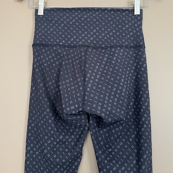 {Lululemon} Wunder Train High-Rise Tight 25" in Mirrorify Black Multi - Womens 6 - Picture 5 of 11